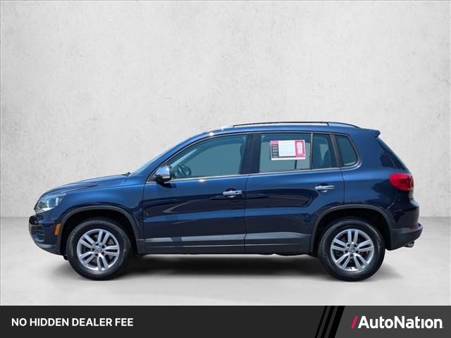 Black 2016 Volkswagen Tiguan S SUV / Crossover Front-Wheel Drive 6-Speed Automatic