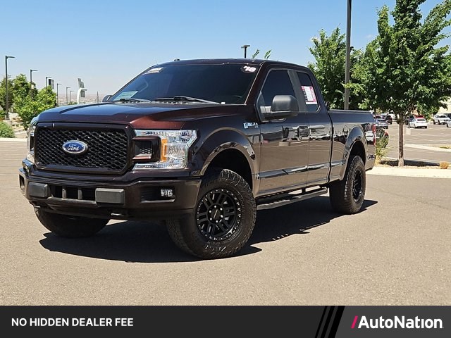 Magma Red Metallic 2018 Ford F-150 XL SuperCab 4WD Pickup Truck Four-Wheel Drive Automatic