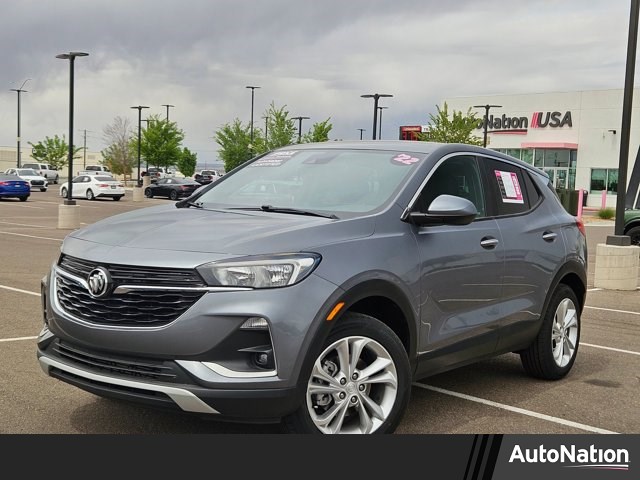 Gray (Satin Steel Metallic) 2022 Buick Encore GX Preferred AWD SUV / Crossover All-Wheel Drive 9-Speed Automatic