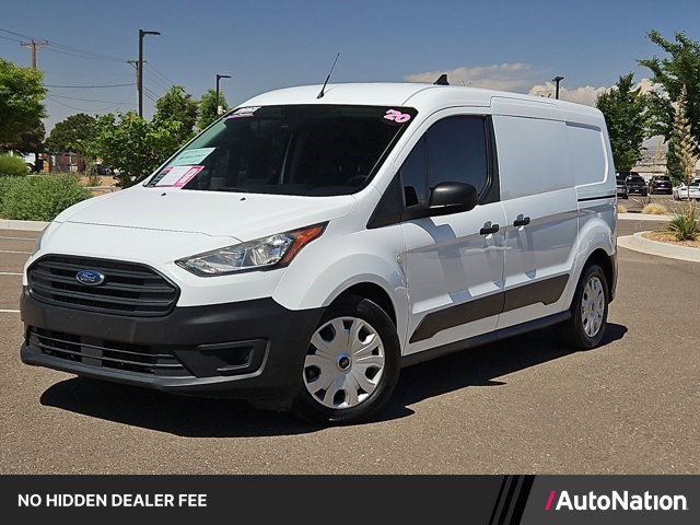 Frozen White 2020 Ford Transit Connect Cargo XL LWB FWD with Rear Cargo Doors Van Front-Wheel Drive 8-Speed Automatic