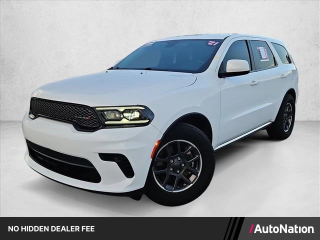 White Knuckle Clearcoat 2021 Dodge Durango SUV / Crossover All-Wheel Drive 8-Speed Automatic