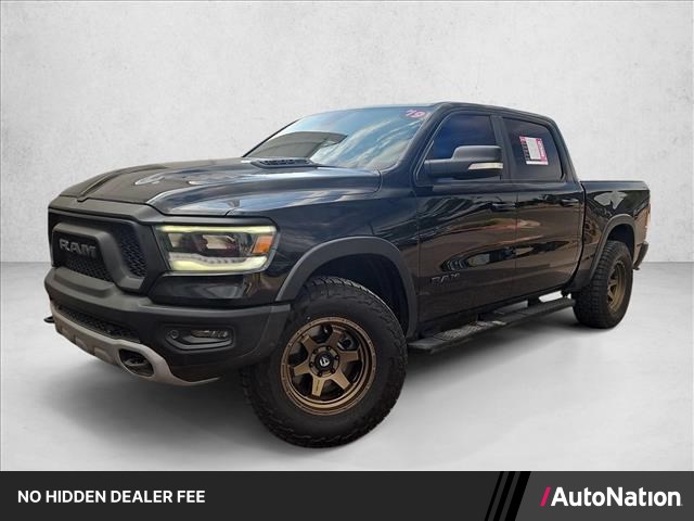 Black 2019 RAM 1500 Pickup Truck Four-Wheel Drive 8-Speed Automatic