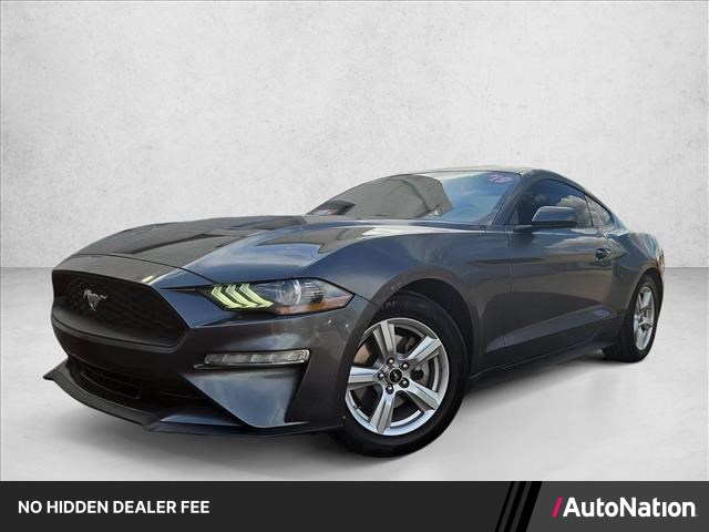 Gray (Magnetic Metallic) 2019 Ford Mustang Coupe Rear-Wheel Drive 6-Speed Manual