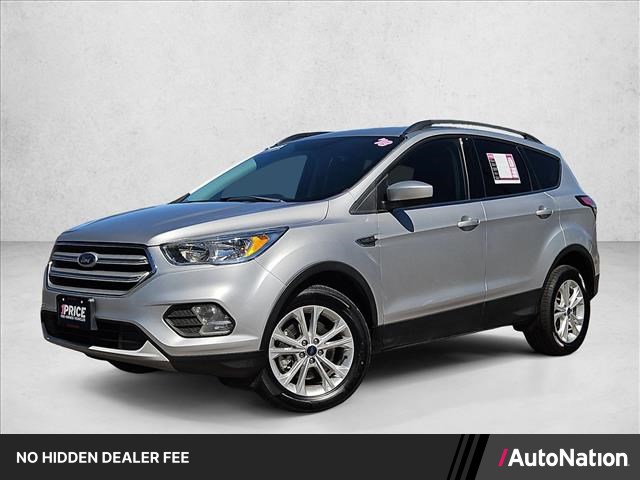Ingot Silver Metallic 2018 Ford Escape SUV / Crossover All-Wheel Drive Automatic