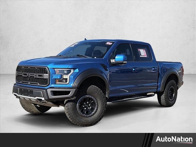 Ford Performance Blue Metallic 2020 Ford F-150 Raptor SuperCrew 4WD Pickup Truck Four-Wheel Drive Automatic