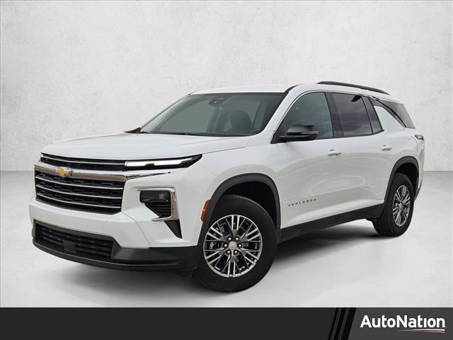 Summit White 2025 Chevrolet Traverse LT AWD SUV / Crossover Four-Wheel Drive 8-Speed Automatic