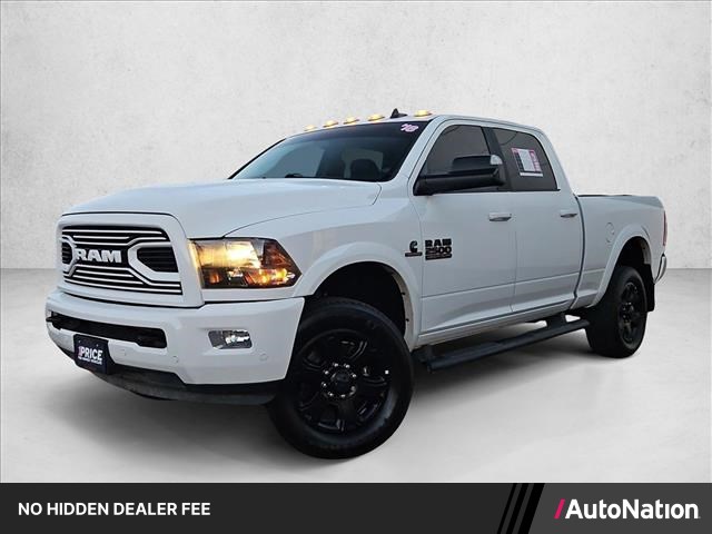 Bright White Clearcoat 2018 RAM 2500 Pickup Truck Four-Wheel Drive 6-Speed Automatic