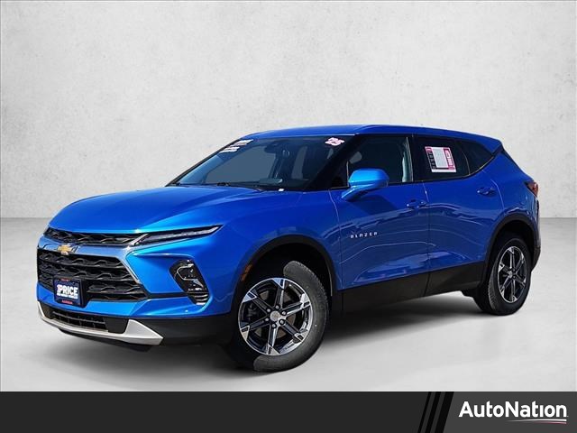 Riptide Blue Metallic 2025 Chevrolet Blazer 2LT AWD SUV / Crossover All-Wheel Drive 9-Speed Automatic