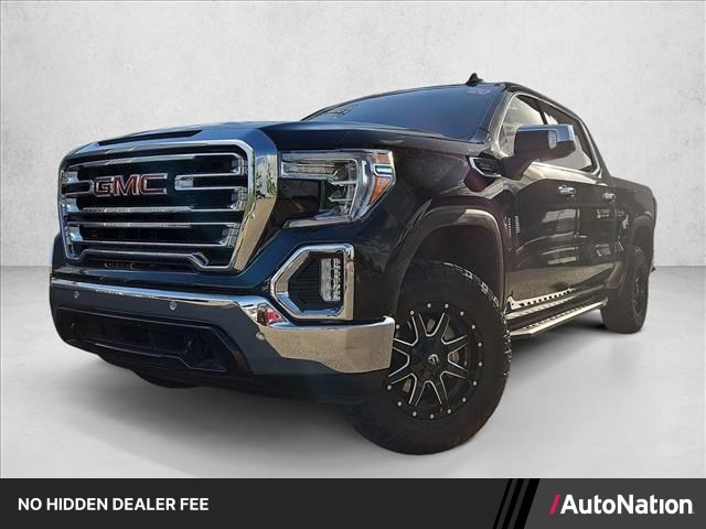 Onyx Black 2020 GMC Sierra 1500 SLT Crew Cab 4WD Pickup Truck Four-Wheel Drive Automatic