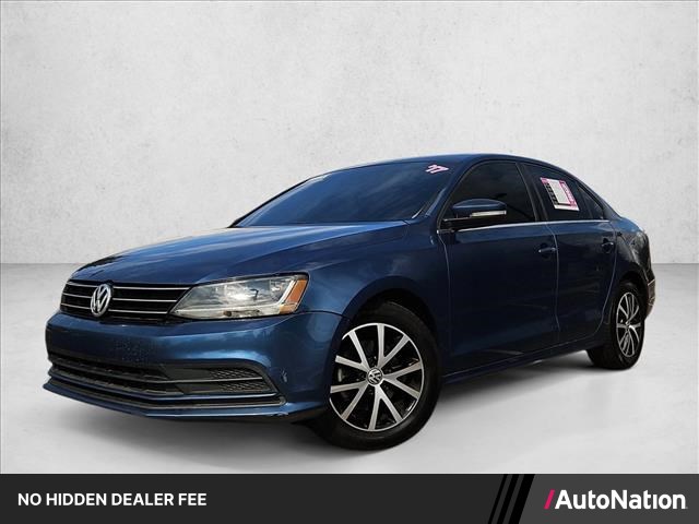Silk Blue Metallic 2017 Volkswagen Jetta Sedan Front-Wheel Drive 6-Speed Automatic