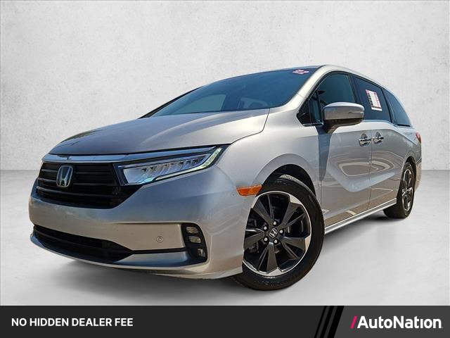 Lunar Silver Metallic 2022 Honda Odyssey Minivan Front-Wheel Drive Automatic