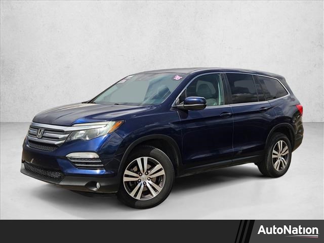 Gray (Steel Sapphire Metallic) 2016 Honda Pilot EX AWD with Honda Sensing SUV / Crossover All-Wheel Drive Automatic