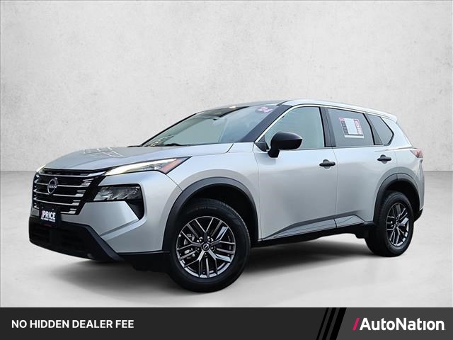 Brilliant Silver Metallic 2024 Nissan Rogue SUV / Crossover All-Wheel Drive Automatic