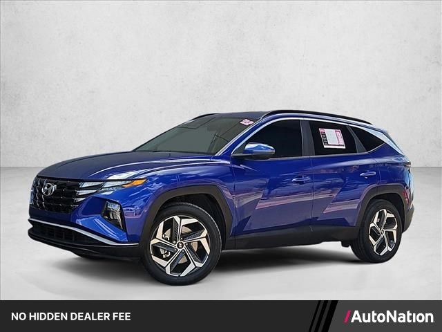 Intense Blue 2022 Hyundai Tucson SUV / Crossover All-Wheel Drive Automatic