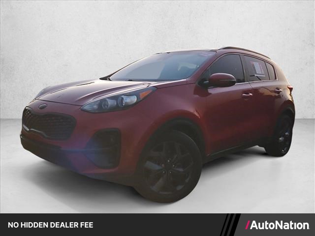Hyper Red 2022 Kia Sportage SUV / Crossover All-Wheel Drive Automatic