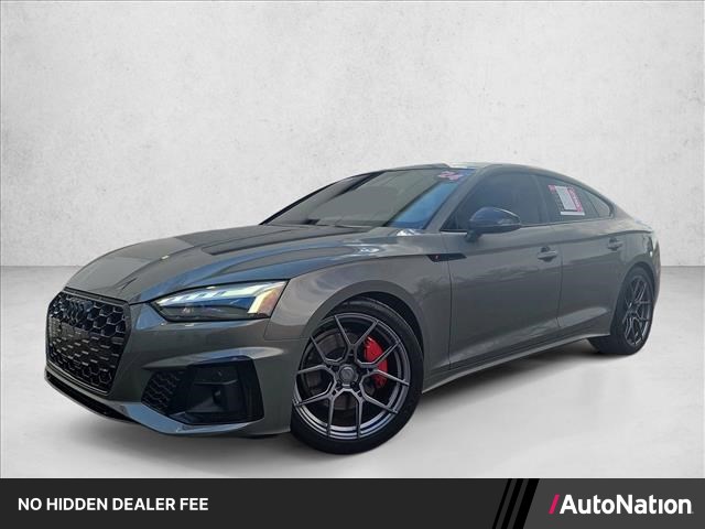 Chronos Gray Metallic 2024 Audi A5 Sportback quattro Premium Plus S Line 45 TFSI AWD Sedan All-Wheel Drive Automatic