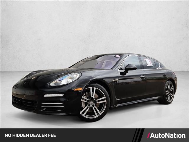 Black 2014 Porsche Panamera Sedan All-Wheel Drive Automatic