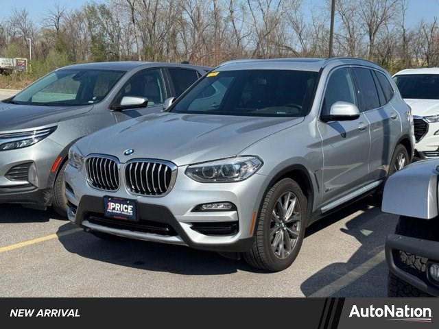 Glacier Silver Met 2018 BMW X3 xDrive30i AWD SUV / Crossover All-Wheel Drive Automatic