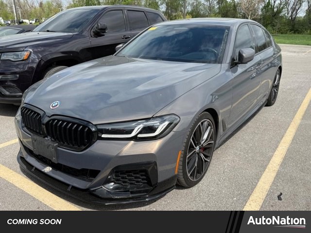 Gray (Alvite Grey Metallic) 2023 BMW 5 Series M550i xDrive AWD Sedan All-Wheel Drive Automatic