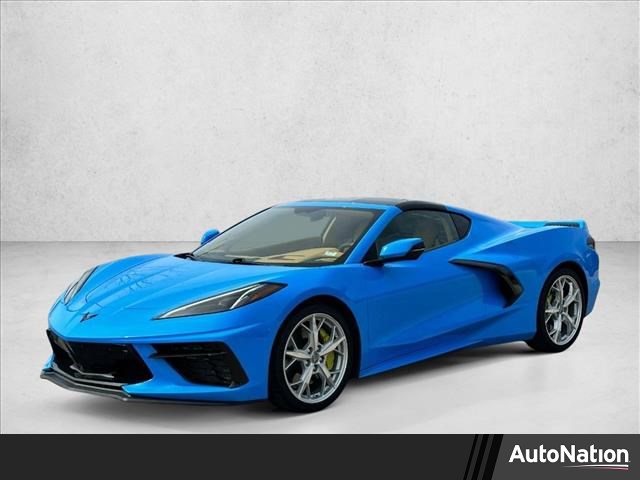 Rapid Blue 2021 Chevrolet Corvette Stingray 3LT Coupe RWD Coupe Rear-Wheel Drive 8-Speed Automatic