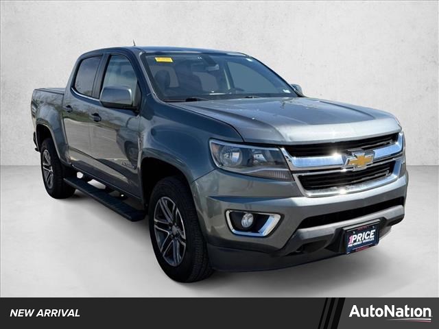 Gray (Satin Steel Metallic) 2020 Chevrolet Colorado LT Crew Cab 4WD Pickup Truck Four-Wheel Drive 8-Speed Automatic