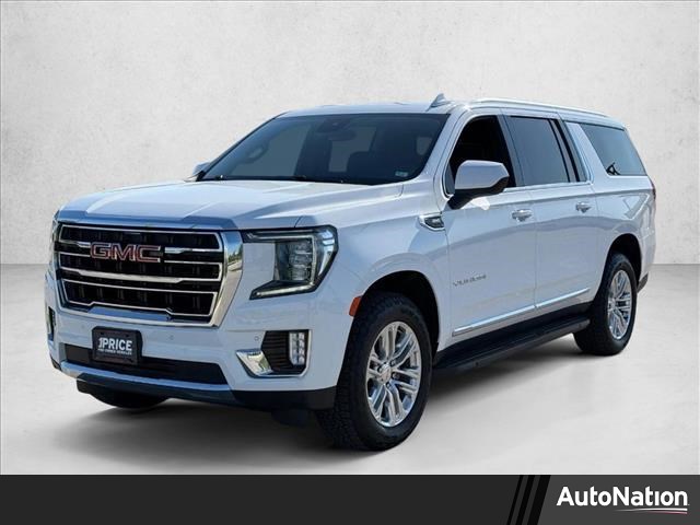 Summit White 2024 GMC Yukon XL SLT 4WD SUV / Crossover Four-Wheel Drive Automatic