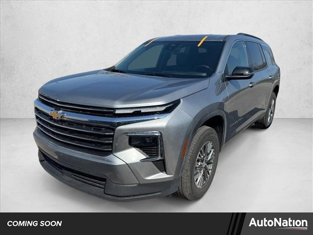 Sterling Gray Metallic 2025 Chevrolet Traverse LT AWD SUV / Crossover Four-Wheel Drive 8-Speed Automatic