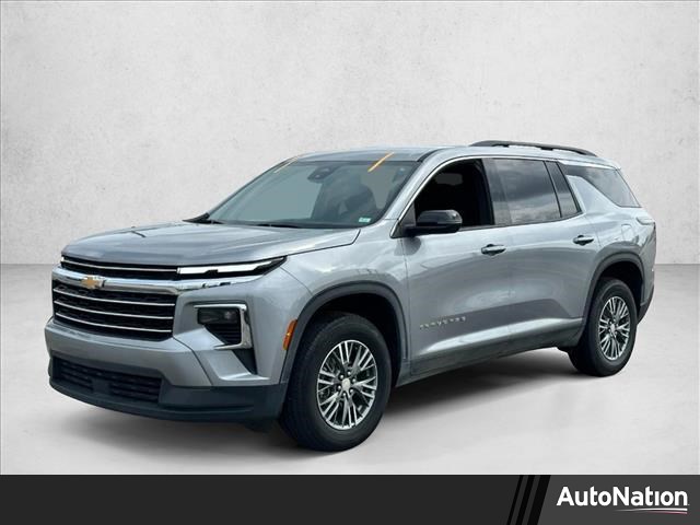 Sterling Gray Metallic 2025 Chevrolet Traverse LT AWD SUV / Crossover Four-Wheel Drive 8-Speed Automatic