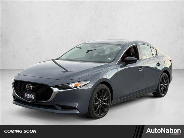 Polymetal Gray Metallic 2025 Mazda MAZDA3 2.5 S Carbon Edition Sedan AWD Sedan All-Wheel Drive Automatic