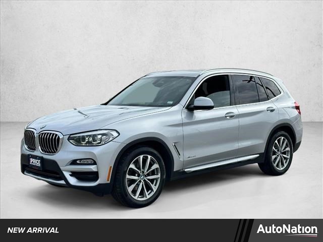 Glacier Silver Met 2018 BMW X3 xDrive30i AWD SUV / Crossover All-Wheel Drive Automatic