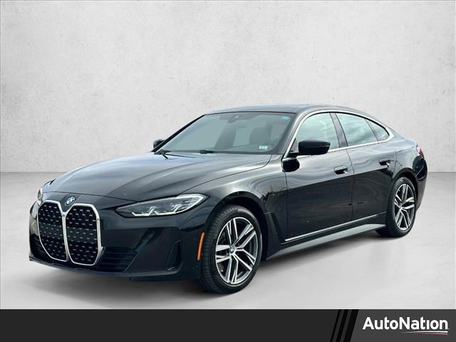 Jet Black 2023 BMW 4 Series 430i Gran Coupe RWD Coupe Rear-Wheel Drive Automatic