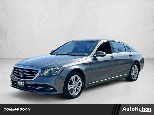 Gray (Selenite Grey Metallic) 2018 Mercedes-Benz S-Class S 560 4MATIC AWD Sedan All-Wheel Drive Automatic