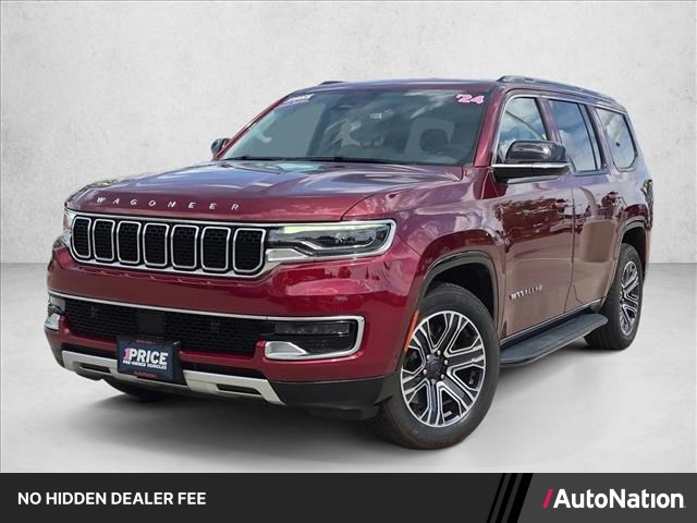 Velvet Red Pearlcoat 2024 Jeep Wagoneer SUV / Crossover Four-Wheel Drive 8-Speed Automatic