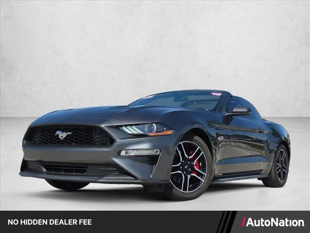 Gray (Magnetic Metallic) 2018 Ford Mustang Convertible Rear-Wheel Drive Automatic