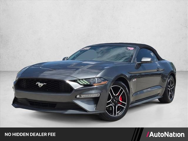 Gray (Magnetic Metallic) 2018 Ford Mustang Convertible Rear-Wheel Drive Automatic