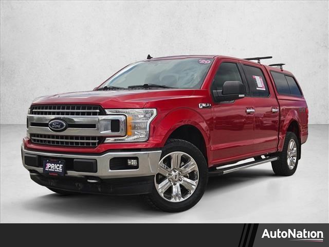 Rapid Red Metallic Tinted Clearcoat 2020 Ford F-150 XLT SuperCrew 4WD Pickup Truck Four-Wheel Drive Automatic
