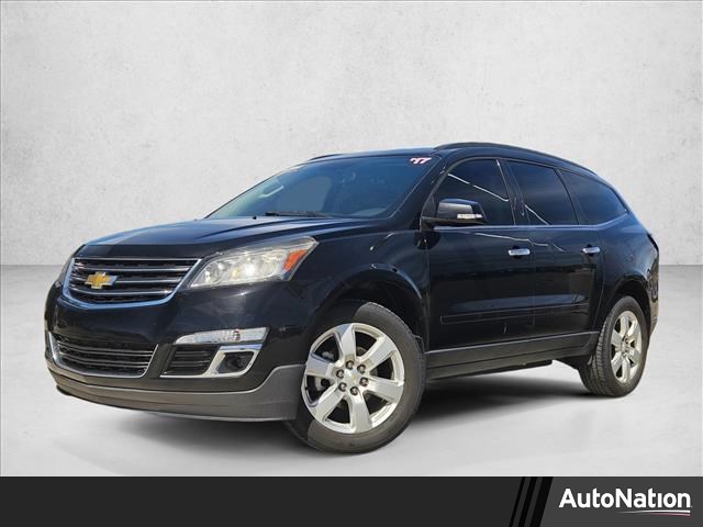 Mosaic Black Metallic 2017 Chevrolet Traverse 1LT AWD SUV / Crossover All-Wheel Drive 6-Speed Automatic