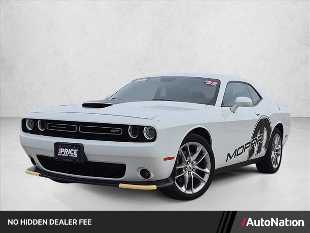 White Knuckle Clearcoat 2022 Dodge Challenger Coupe All-Wheel Drive 8-Speed Automatic