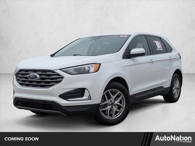 Oxford White 2022 Ford Edge SEL AWD SUV / Crossover All-Wheel Drive 8-Speed Automatic