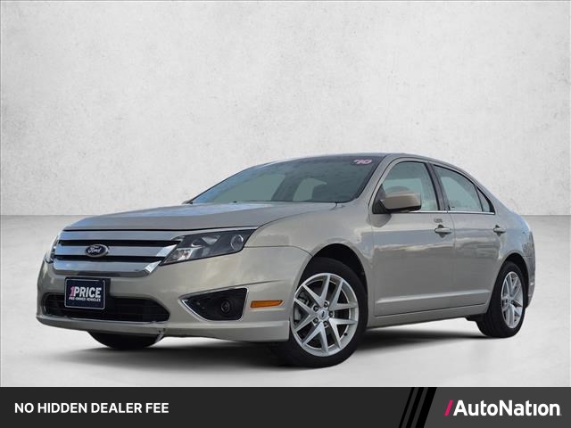 White Platinum Metallic Tri-Coat 2010 Ford Fusion SEL Sedan Front-Wheel Drive 6-Speed Automatic