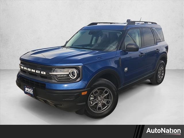 Atlas Blue Metallic 2024 Ford Bronco Sport Big Bend AWD SUV / Crossover All-Wheel Drive 8-Speed Automatic