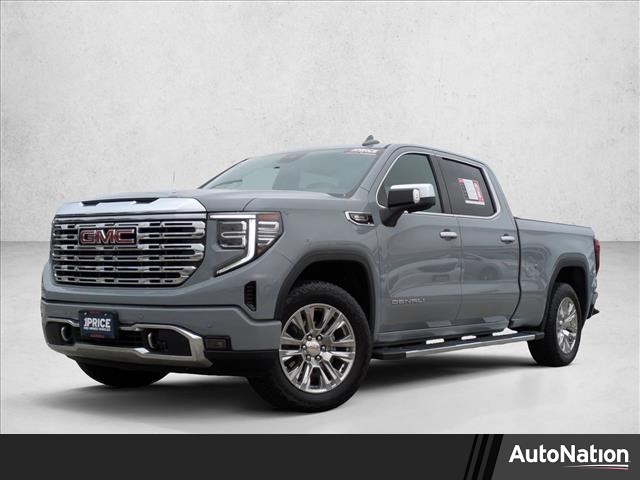 Thunderstorm Gray 2025 GMC Sierra 1500 Denali Crew Cab 4WD Pickup Truck Four-Wheel Drive Automatic