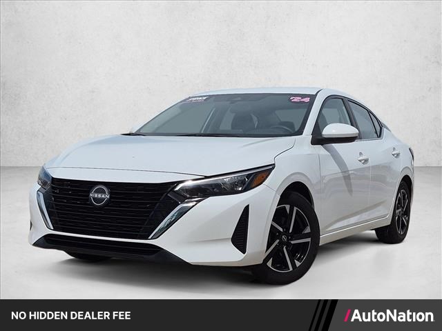 White (Fresh Powder) 2024 Nissan Sentra Sedan Front-Wheel Drive Automatic