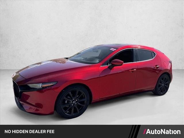 Soul Red Crystal Metallic 2022 Mazda MAZDA3 Hatchback Front-Wheel Drive Automatic