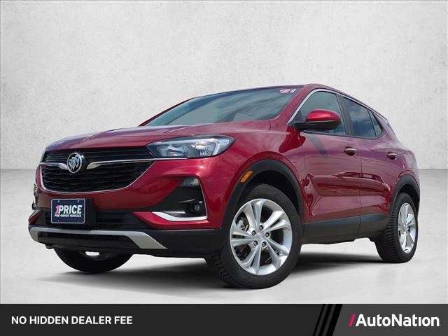 Chili Red Metallic 2021 Buick Encore GX Preferred AWD SUV / Crossover All-Wheel Drive 9-Speed Automatic