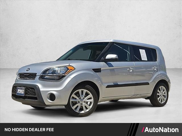 Bright Silver Metallic 2013 Kia Soul + Wagon Front-Wheel Drive Automatic