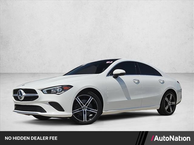 Polar White 2023 Mercedes-Benz CLA Coupe Front-Wheel Drive Automatic
