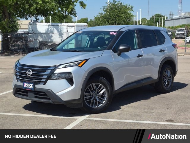 Brilliant Silver Metallic 2024 Nissan Rogue SUV / Crossover All-Wheel Drive Automatic
