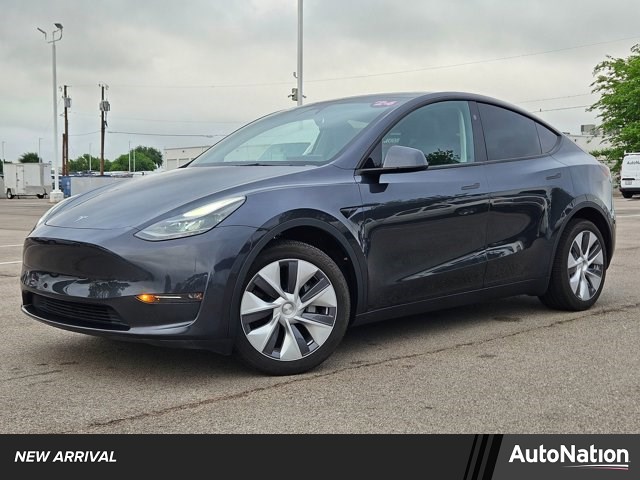 Gray 2024 Tesla Model Y Long Range AWD SUV / Crossover All-Wheel Drive Automatic