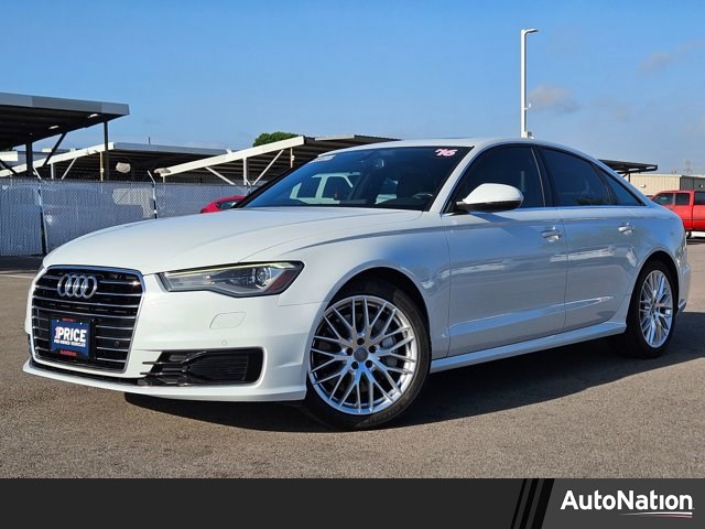 Glacier White Metallic 2016 Audi A6 2.0T Premium Plus Sedan FWD Sedan Front-Wheel Drive Automatic